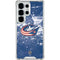 NHL Columbus Blue Jackets Frozen Galaxy S25 Ultra Clear Case